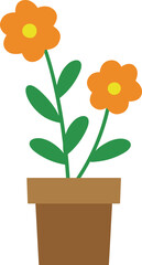 flowerpot illustration