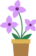 flowerpot illustration