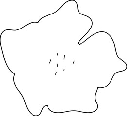 Hand drawn flora illustration, Transparent background