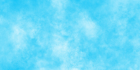 White and blue frozen ice surface color blurry and defocused Cloudy Blue Sky Background, blurred and grainy Blue powder explosion on white background, Classic hand painted Blue watercolor background.	