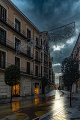 Fototapeta premium Valladolid ciudad histórica y monumental del pasado con mucho patrimonio histórico españa en europa