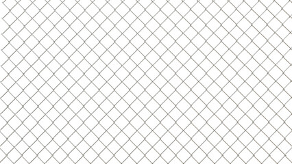 photo realistic fence as procedural 3d modeling transparent seamless pattern png file silver matte version.
