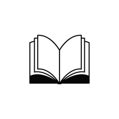 book logo icon design vector
