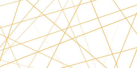 Abstract luxury orange geometric random chaotic lines with many squares and triangles shape.