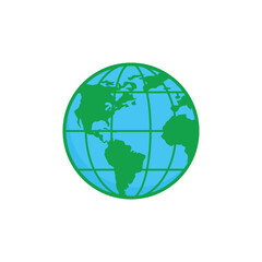 globe icon design vector