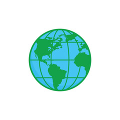 Fototapeta premium globe icon design vector