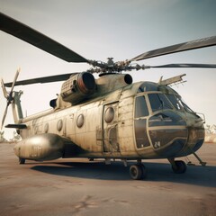 Military Transport Helicopter