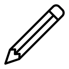 pencil line icon