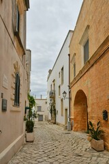 Fototapeta na wymiar The old town of Otranto, Italy.