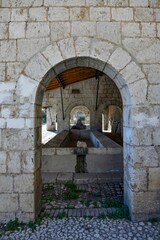 The medieval village of Boville Ernica, Italy.