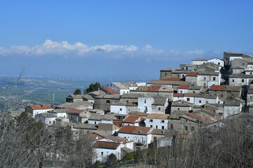 The Apulian village of Bovino.