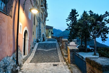 The italian village of Pietravairano.