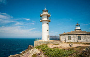 Fototapeta na wymiar Tourinan Lighthouse, Costa da Morte, Muxia, Galicia, Spain