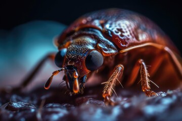 Common Bed Bug - Cimex hemipterus - Generative AI