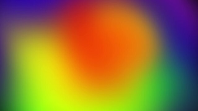 abstract rainbow gradient background looping animation