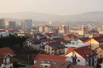 Cluj-Napoca skyline seen from Feleac hill