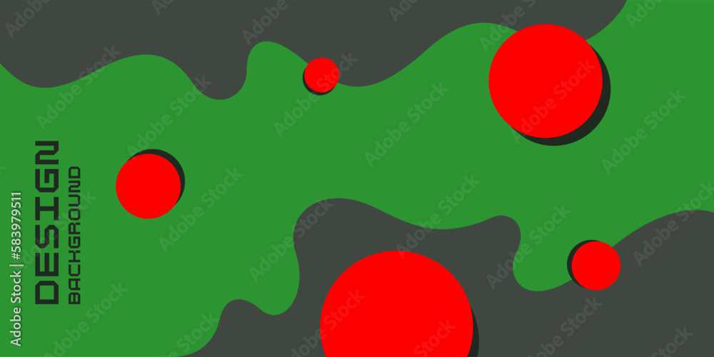 Poster modern backgrounds with abstract elements and dynamic shapes. compositions of geometric shapes. vect