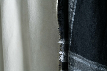Texturas de mantas de lana