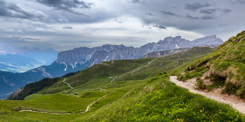 mountain landscape in the alps