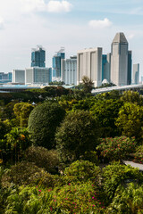 Singapore city skyline