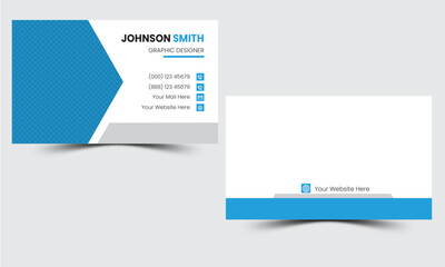 creative modern stylish business card design