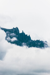 Mount Kinabalu in Malaysia, Borneo