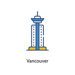 Vancouver icon. Suitable for Web Page, Mobile App, UI, UX and GUI design.