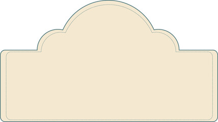 Vintage frames illustration, Transparent background