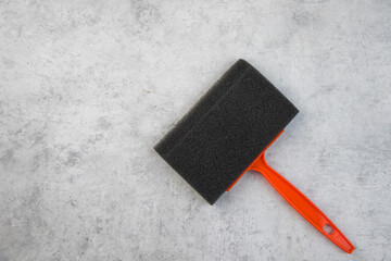 foam paint brush black sponge