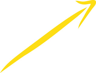 Hand Drawn Arrows doodle vector and design elements.   Sketched arrows set isolated on white background.