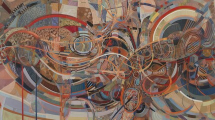 Unraveling the Threads of Time: Reinterpreting Historical Art Movements for High-Detailed Abstract Art - Generative AI