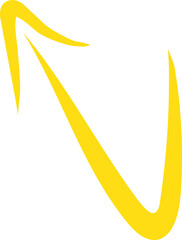 Hand Drawn Arrows doodle vector and design elements.   Sketched arrows set isolated on white background.