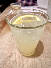 glass of lemonade