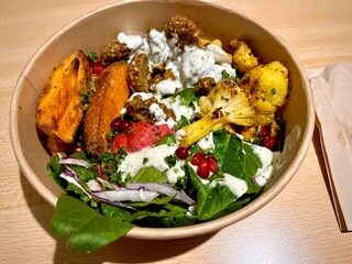 Healthy food made of fresh vegetables 