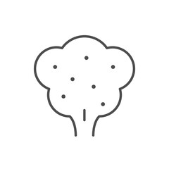 Smell or steam line icon