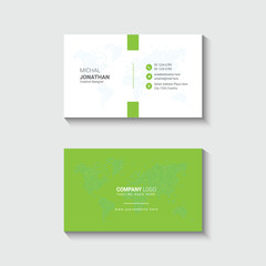 Minimal business card design