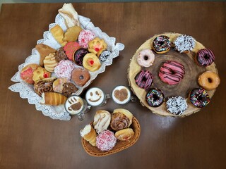 sweet bakery donuts and gourmet coffee