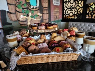 sweet bakery donuts and gourmet coffee