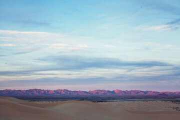 Desert Landscape at sunset
