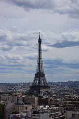Fototapeta premium Eiffel tower, Paris, France