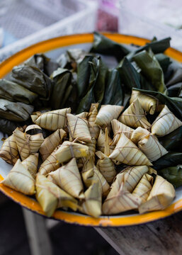typical balinese food to sell on a local market 