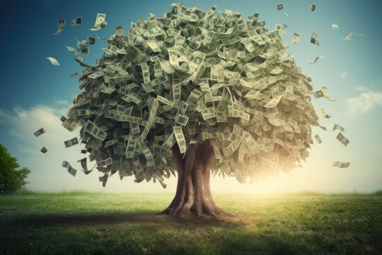 money doesn't does not grow on trees no shortcut to success can't have your cake and eat it too can't make bricks without straw there are no handouts in life earn your keep wealth retirement interest
