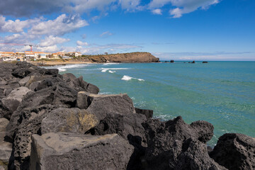 Pointe du Cap d'Agde depuis   la jetée est du port