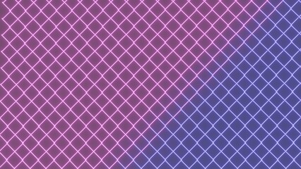 Fototapeta premium photo realistic fence as procedural 3d modeling sci-fi cyber neon color futuristic material version.