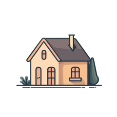 House simple vectors