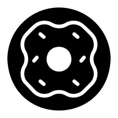 donut glyph icon