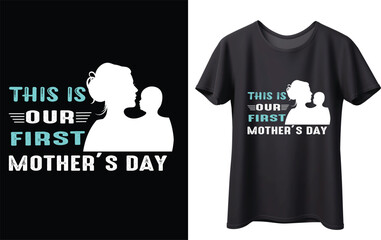 Mom T-shirt Design
Mother's Day t-shirt design