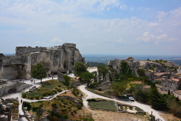 Fototapeta na wymiar Avignon, a fortified town on the Rhone River, France