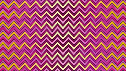 Easter Pattern Pink And Yellow Neon Colors Easter Holiday. Zigzag Pattern