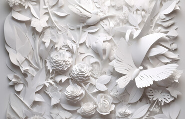The Delicate Art of Paper Landscapes: Creating Stunning Nature Scenes through Folding and Cutting